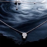 Collana Stocco Gioielli Donna in Argento Zircone ACS 542 - ACS 542